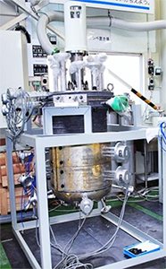 AKICO製 200L 石炭スラリー精製槽。防爆ブロックヒータ仕様