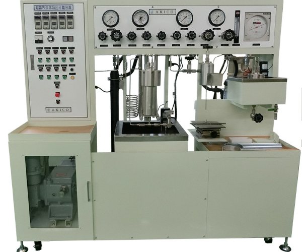 Supercritical CO2 test system available for PoC work (500 mL, 40 MPa)